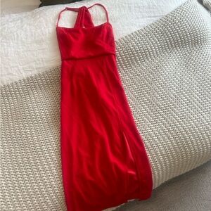 HELLO MOLLY MIDI RED DRESS / Wedding Attire / Formal Dress